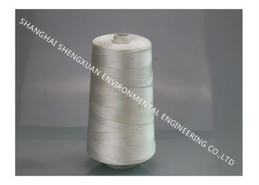 E - Fil de couture de téflon de fibre de verre pour piquer industriel à hautes températures de sac de poussière