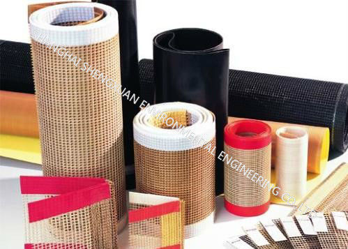 Bande de conveyeur résistante de téflon d'abrasion avec d'excellentes propriétés électriques d'isolation