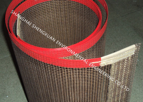 Bande de conveyeur antistatique de maille de PTFE grosseur de maille de 4mm * de 4mm avec la résistance à l'usure forte