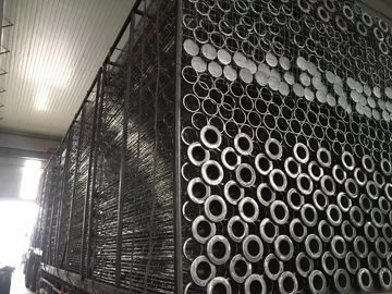 Cage de sachet filtre d'acier au carbone DN 3.5mm pour la poussière rassemblant le soutien d'éléments