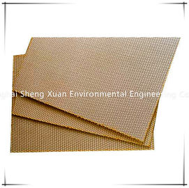 Tissu blanc 4,0 kilogramme/m2 de glissière d'air de polyester de couleur pour le transport d'alumine