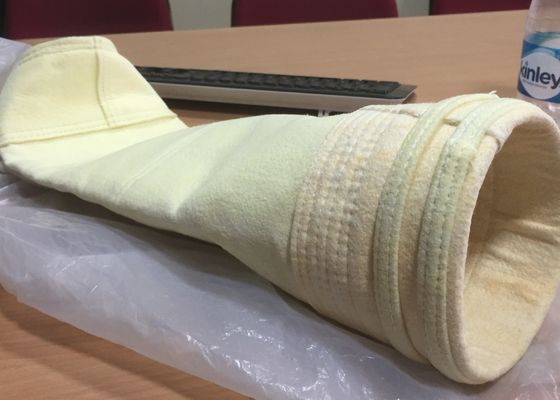 ISO9001 sachets filtre d'extracteur de poussière de la fibre de verre DN292 pour la métallurgie
